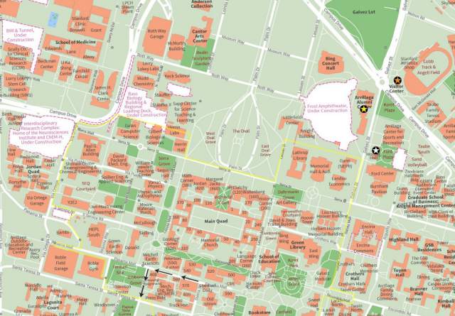 Stanford-Univ-Campus-Map
