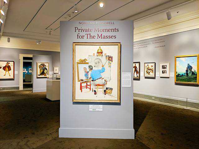 ノーマンロックウェル美術館 アメリカで最も知られるイラスト