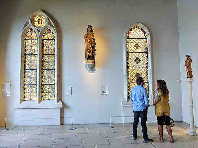 NYメトロポリタン美術館 ステンドグラスレプリカ 現地ミュージアムショップ購入 メトロポリタン美術館で、無料の日本人ボランティアガイドツアー