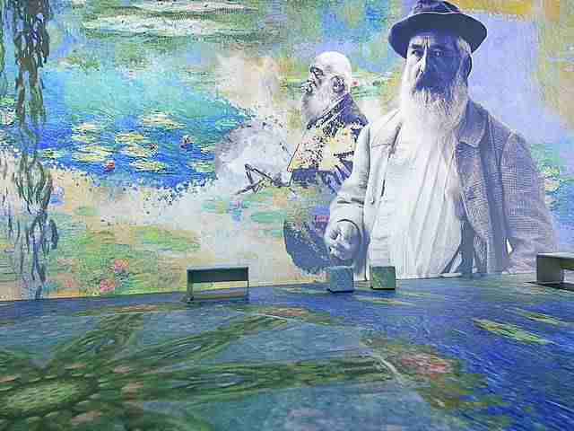 モネの庭 Monet's Garden ニューヨークでイマーシブアート没入体験