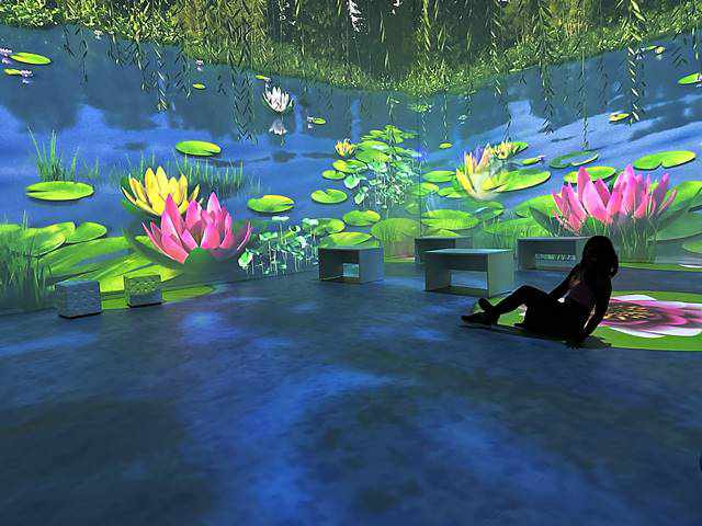 モネの庭 Monet's Garden ニューヨークでイマーシブアート没入