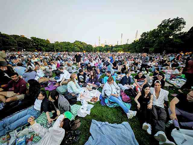 セントラルパークの夏の人気イベント！ニューヨークフィル 野外