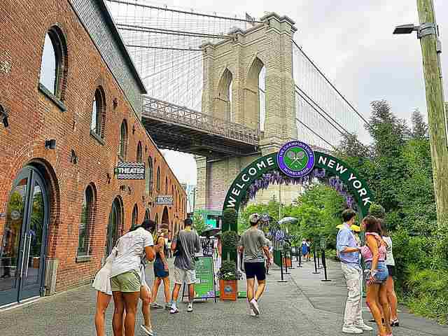 ニューヨークでウィンブルドンのテニスイベント The Hill in New York