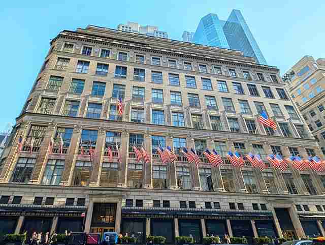 残念！サックスフィフスアベニュー ニューヨーク 人気のホリデーライト