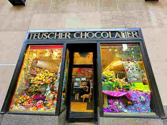 ロックフェラーセンターのチョコレート屋さん トイシャー