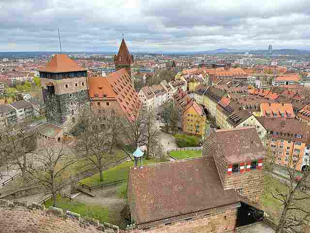 ドイツ ニュルンベルクの旅 ニュルンベルク城 ゲルマン国立博物館と