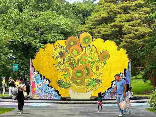ゴッホの花 特別展 Van Gogh's Flowers ニューヨーク植物園で