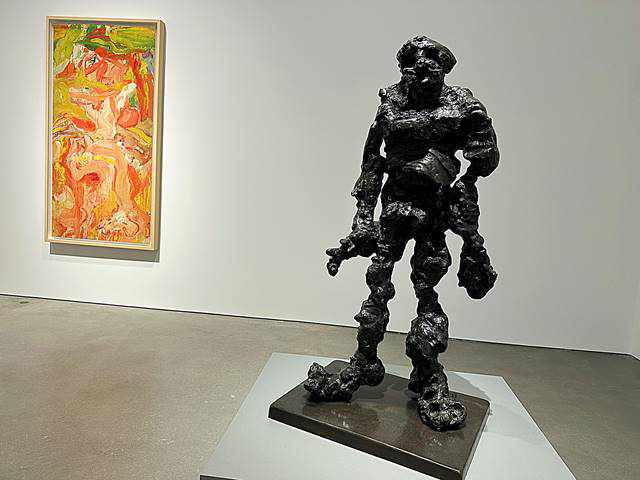 ウィレム・デ・クーニング個展 チェルシーガゴシアンギャラリーにて