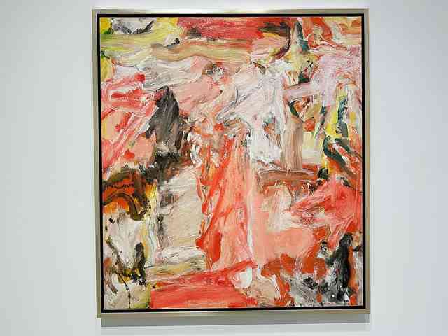 ウィレム・デ・クーニング個展 チェルシーガゴシアンギャラリーにて