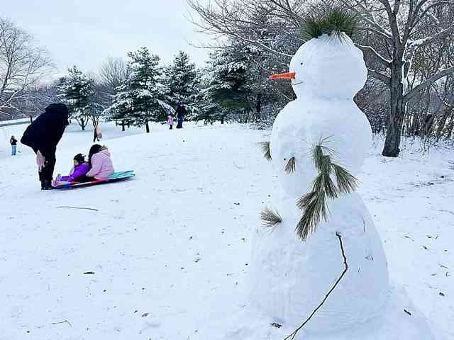 ニューヨーク 今シーズン2度目の大雪！美しい白銀の世界に変身
