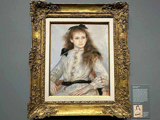 モルガンライブラリー ルノワール特別展 Renoir Drawings 珍しい