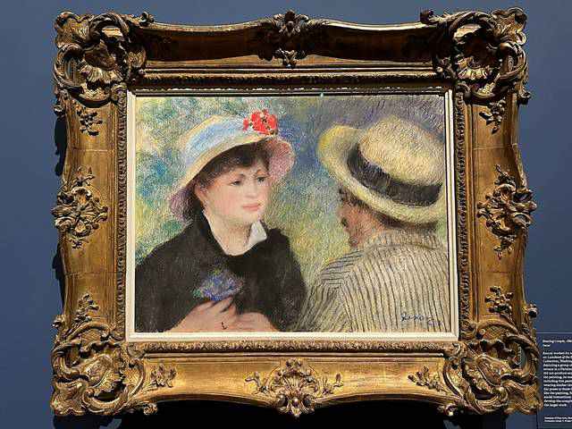 モルガンライブラリー ルノワール特別展 Renoir Drawings 珍しい