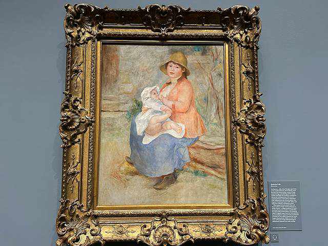 モルガンライブラリー ルノワール特別展 Renoir Drawings 珍しい