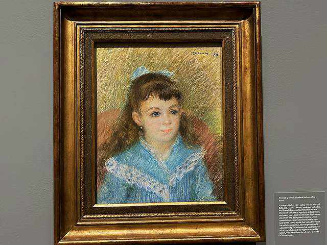 モルガンライブラリー ルノワール特別展 Renoir Drawings 珍しい