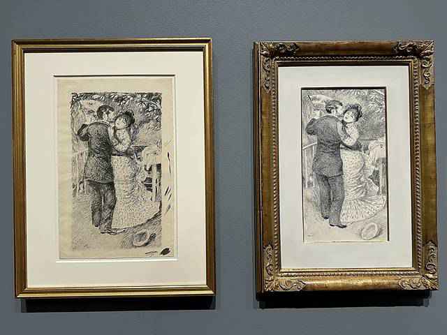 モルガンライブラリー ルノワール特別展 Renoir Drawings 珍しい