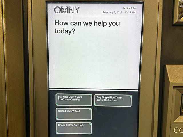 OMNYカード購入方法と使い方 ニューヨークの地下鉄とバスの交通カード