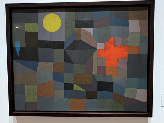 Paul Klee、パウル・クレー、【HAUSER MIT BAUMALLEE】 ニューヨーク パウルクレー特別展 ジューイッシュミュージアム Paul