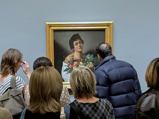 モルガンライブラリーにイタリアの名画登場！カラバッジョの果物籠を