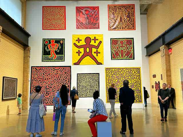 ニューヨークのイーストビレッジでキースへリング特別展 Keith Haring