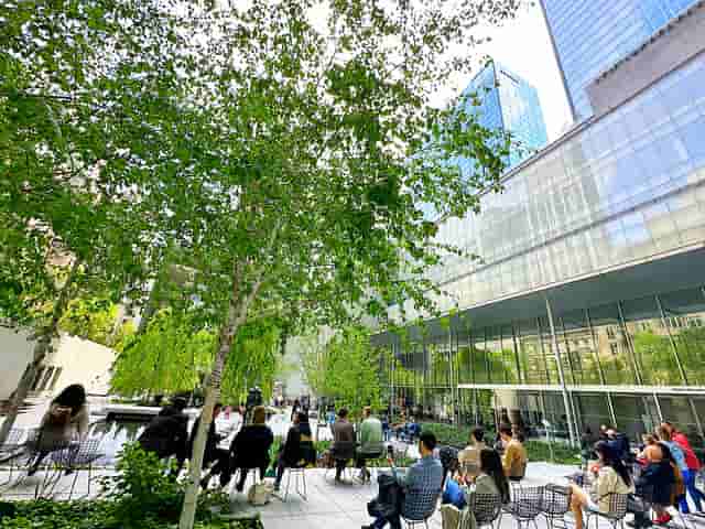 ニューヨーク近代美術館の癒しの中庭 MoMAスカルプチャーガーデンの