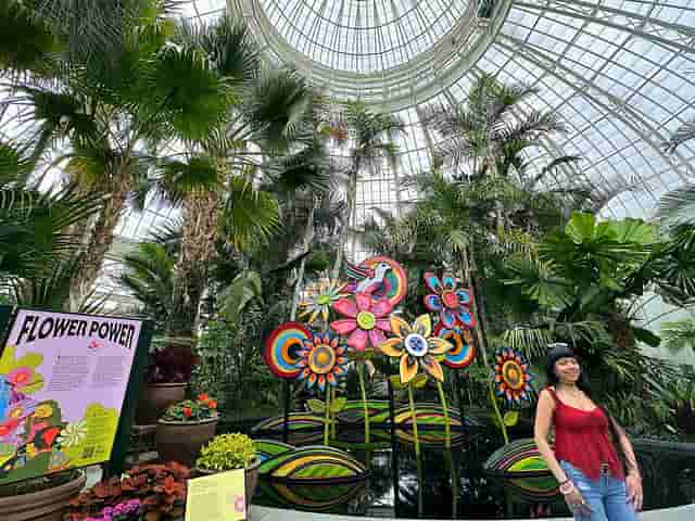 フラワーパワー ニューヨーク植物園 花とアートの最新イベント Flower