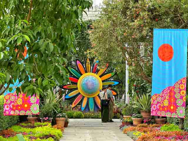 フラワーパワー ニューヨーク植物園 花とアートの最新イベント Flower